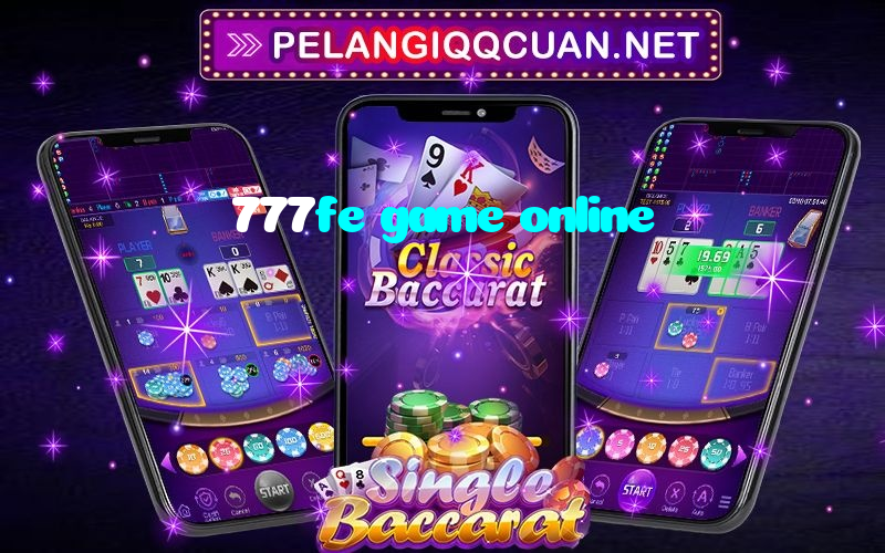 777fe game online casino presented on mobile device in Pakistan with slots and live games